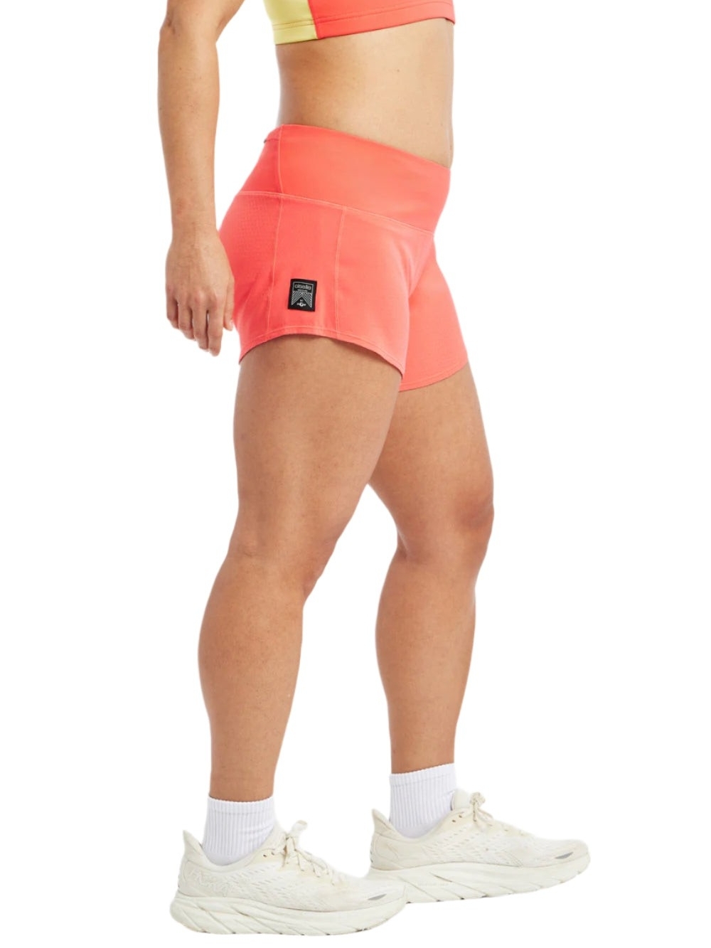 Oiselle Mac Toolbelt Roga Shorts Size 6